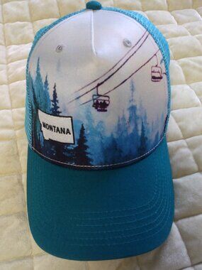Montana ski ball cap